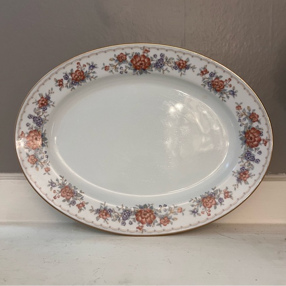 NORITAKE Tremont 13” Oval Platter - Picture 1 of 7